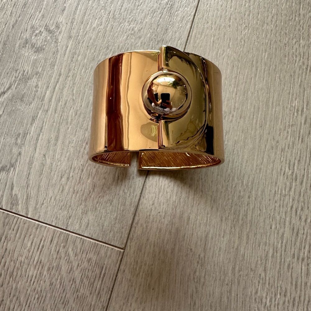 Express Gold Cuff Bracelet